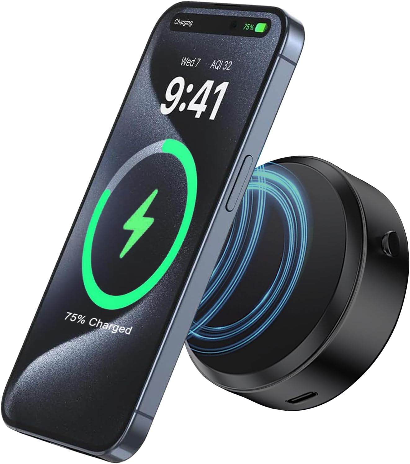 Magnetic Suction Cup Phone Charger