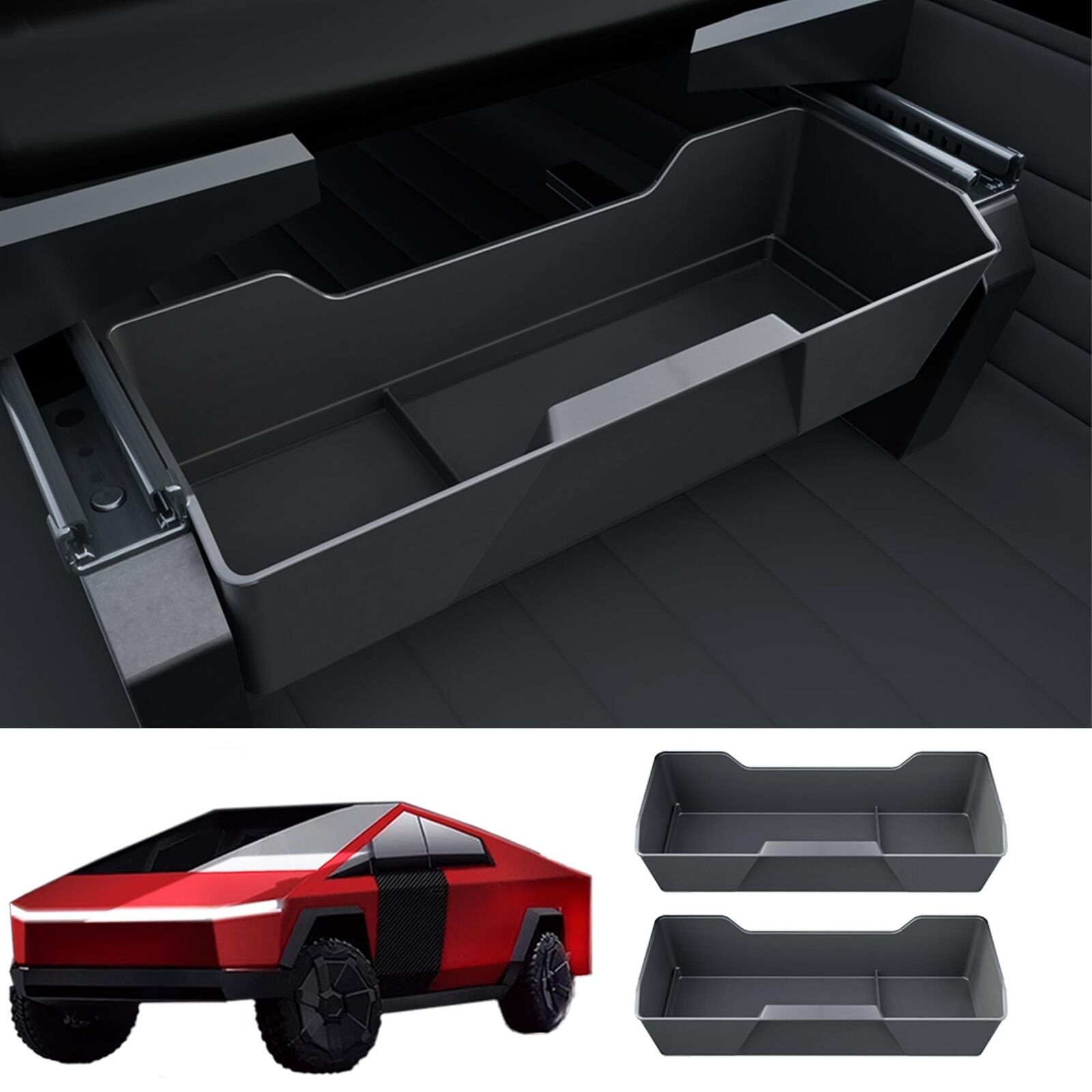 Tesla Front Seat Storage Box
