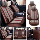 PU Leather Universal Car Seat Cover Cushion Protection Cushion Anti-Scratch Suitable for Sedan SUV Pickup Truck Seat Four Season