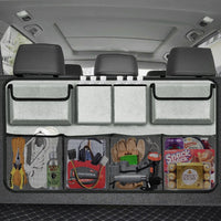 Car Trunk Organizer, Backseat Hanging Organizer with 8 Large Storage Bag Super Capacity -Trunk Organizer for Suv,Truck,Van -Your Space Saving Expert
