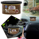 Car Flavoring Perfume Canned Car Air Fresheners Long-Lasting Auto Aromatherapy Wood Blocks Coffee Flavor Car Deodorant Supplies