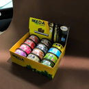 Car Flavoring Perfume Canned Car Air Fresheners Long-Lasting Auto Aromatherapy Wood Blocks Coffee Flavor Car Deodorant Supplies