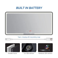 Sun Visor Beauty Mirror 