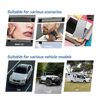 Sun Visor Beauty Mirror 