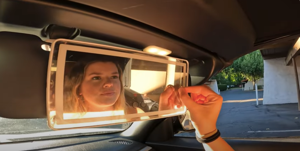 Sun Visor Mirror