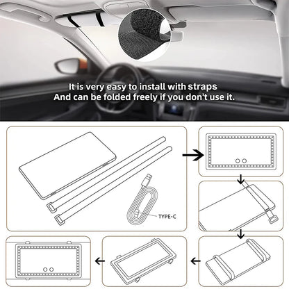 Sun Visor Mirror
