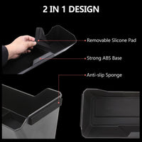 Front under Seat Storage Box for Tesla Cybertruck Accessories 2024 2025, Hidd...