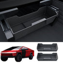 Front under Seat Storage Box for Tesla Cybertruck Accessories 2024 2025, Hidd...