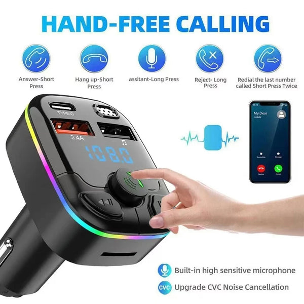 Smart Car Music & Charger Hub