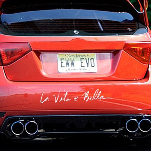 Life is Beautiful Decal