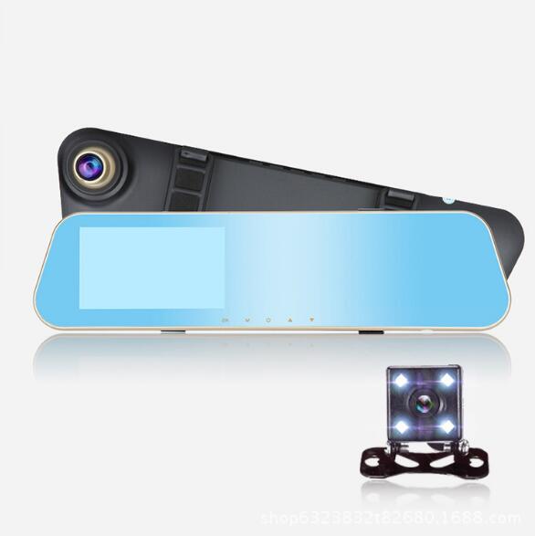 HD Dual Lens Car Camcorder