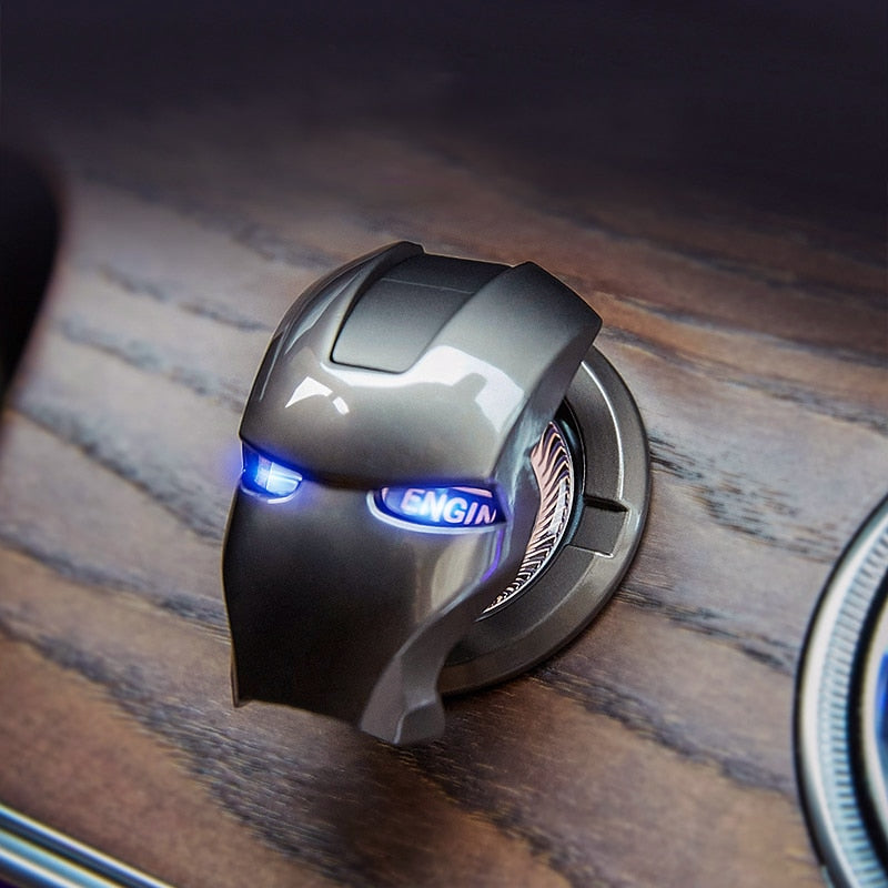 Iron Man Push Start Cover – NewCar Essentials