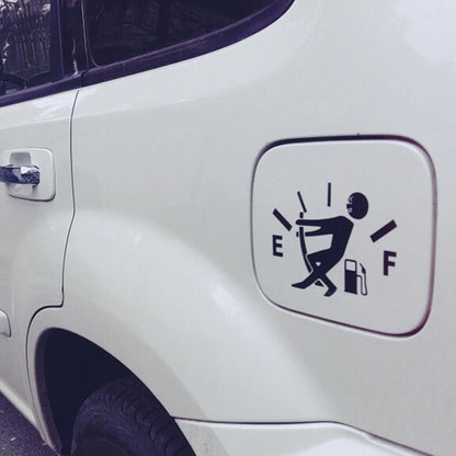 Gas Consumption Decal