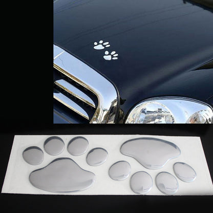 3D Dog Car Decal
