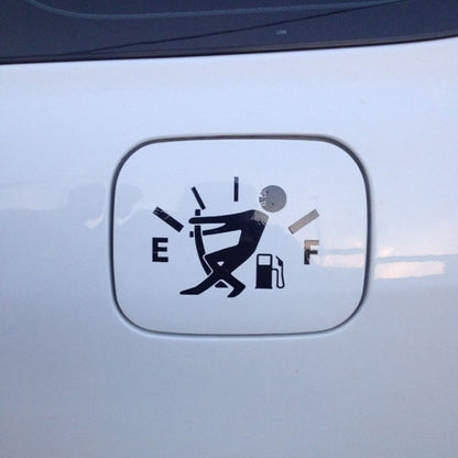 Gas Consumption Decal