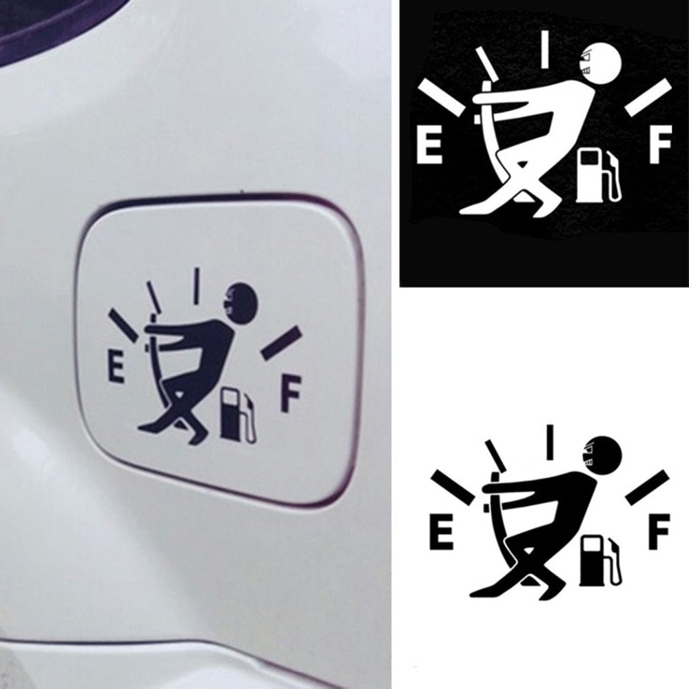 Gas Consumption Decal