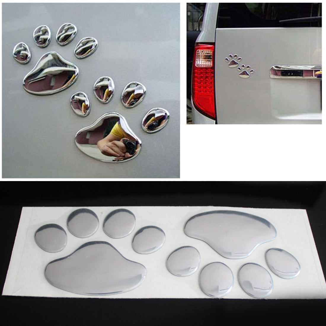 3D Dog Car Decal