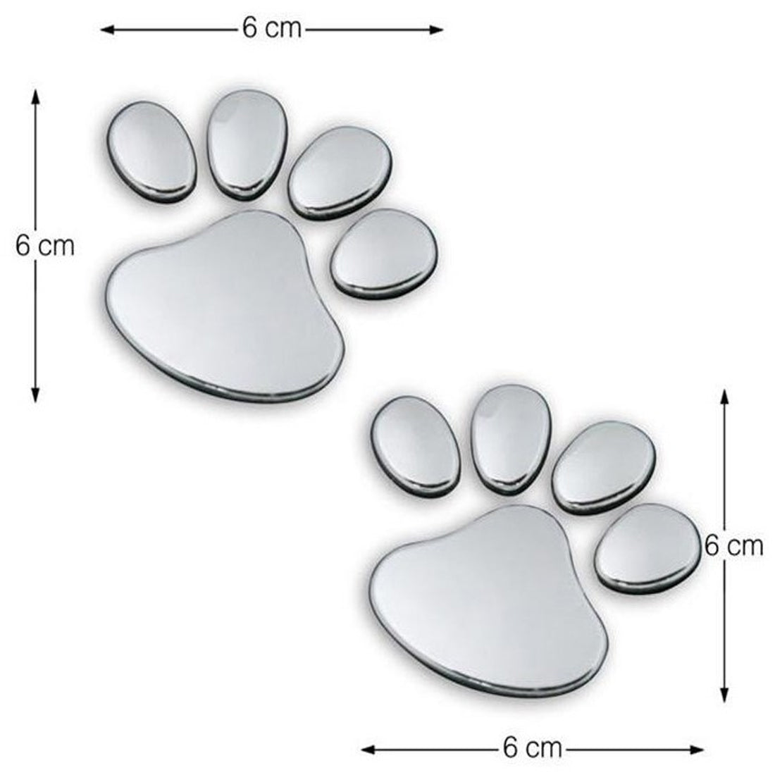 3D Dog Car Decal