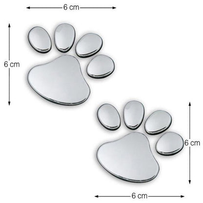 3D Dog Car Decal