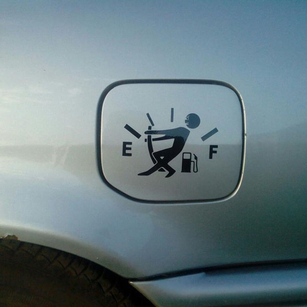 Gas Consumption Decal