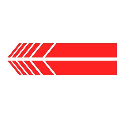 Car Rearview Side Mirror Stripes Decal