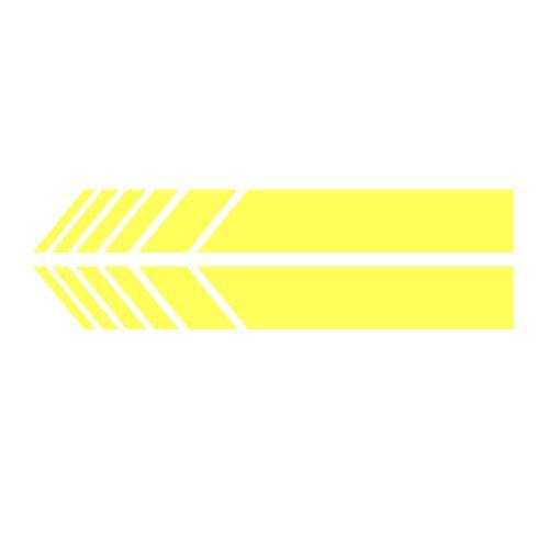 Car Rearview Side Mirror Stripes Decal