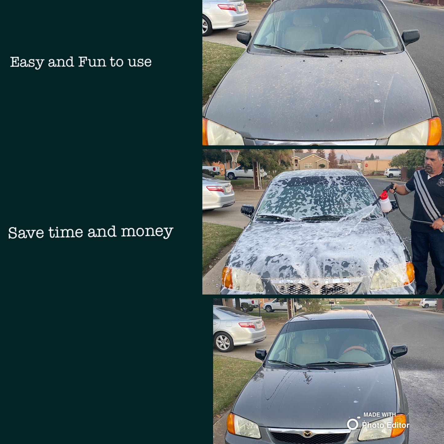 Car Wash Snow Foam Spray Gun